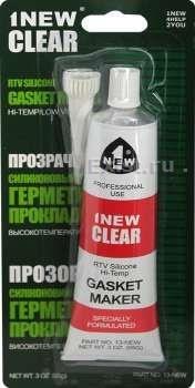 1 NEW герметик прокладок прозрачный 85г 13-NEW