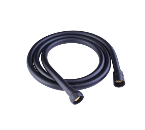 Шланг для душа IDDIS 150 см.  черный ПВХ/04P14BLi19***