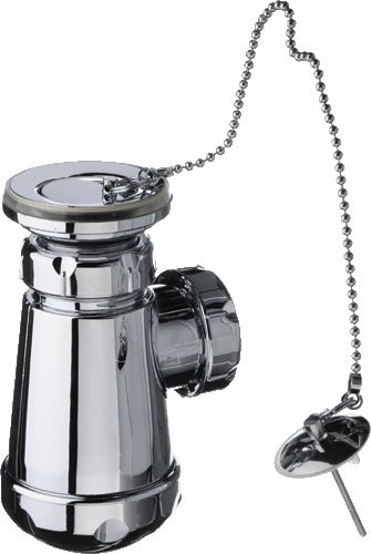 Сифон  JIMTEN  для раковины  1 1/2"х70,  хром  /32085