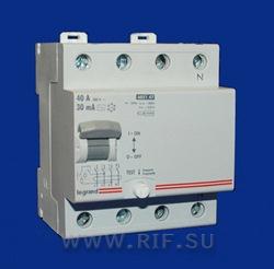 УЗО LEGRAND LR 4 пол. 40А/30мА
