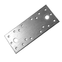 Пластина крепежная оцинкованная 175(180)*40*2,0