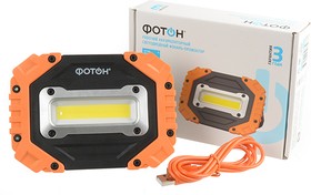 Фонарь-прожектор рабочий аккумуляторный светодиодный "ФОТОН" WPB-4600(10W)
