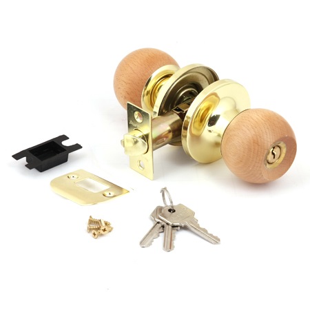 Защелка AVERS 6072-01 G/BEECH/светлое дерево 