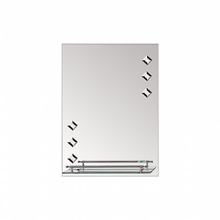 Зеркало LEDEME 600*450  с полочкой /L655