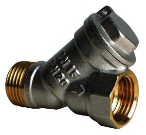 Фильтр косой Valtec  1/2"  Н-Н никель/190.N04