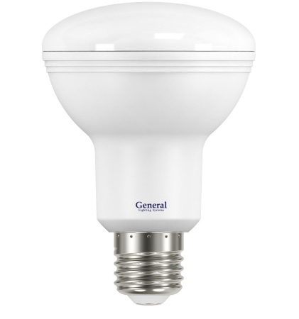 Лампа LED R80 Е27 10Вт/4500К/белый/General