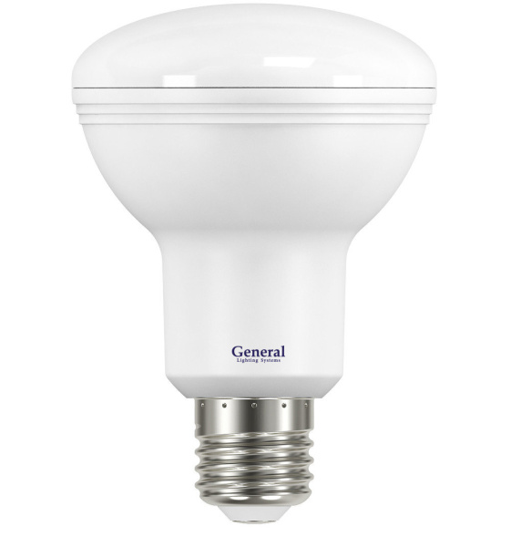 Лампа LED R80 Е27 10Вт/4500К/белый/General