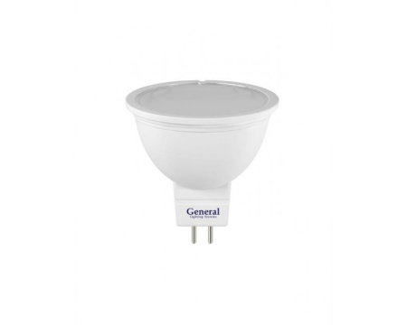 Лампа LED GU5.3 MR16 12W/220В/4500К/холодный цвет/Generаl