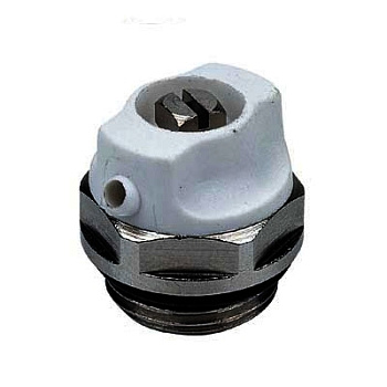 Воздухоотводчик  радиаторный,  ручной 1/2" хром R400