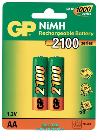 Аккумулятор GP 2100mA 1,2V R06