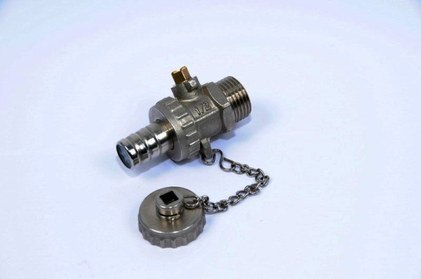 Кран сливной дренажный1/2" /VT430