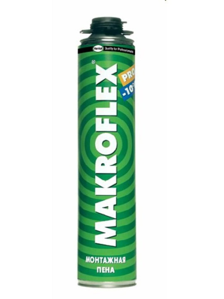 Пена Маkroflex  PRO профессиональная всесезонная  750 мл 