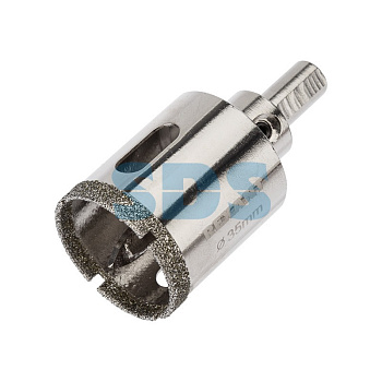 Коронка алмазная 25 мм с центровочным сверлом REXANT/92-0008