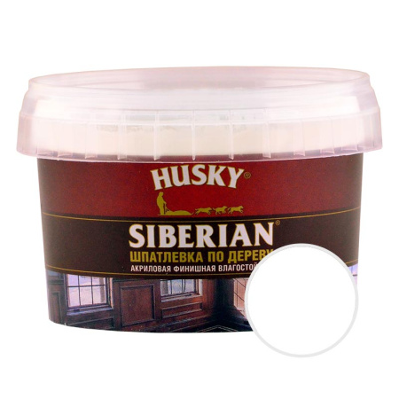 Шпаклевка по дереву белая Husky 0,4кг