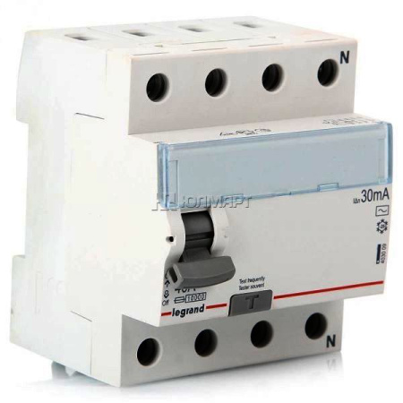 УЗО LEGRAND TX3  4 пол. 40А/30мА