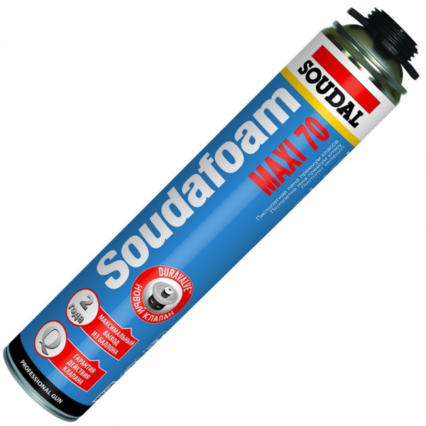 ПЕНА ПИСТОЛЕТНАЯ SOUDAFOAM МАКСИ 70 12*870МЛ (113899)