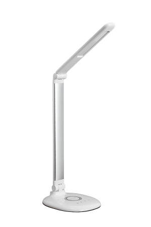 Светильник настольный 9Вт UL613 Led c функцией ночника белый/серебро