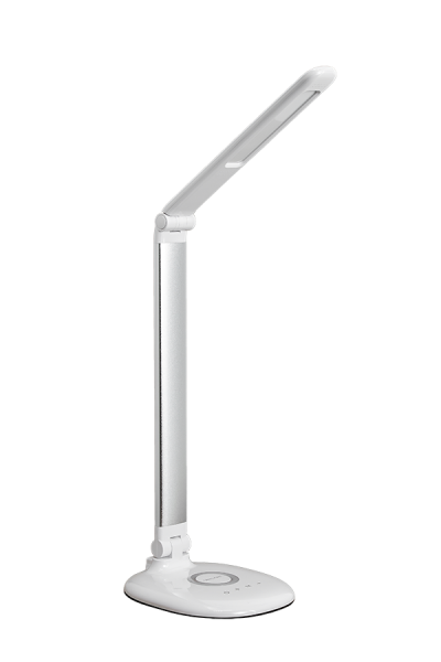 Светильник настольный 9Вт UL613 Led c функцией ночника белый/серебро