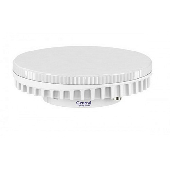 Лампа LED GX53 15W/4500К/холодный цвет/General/Ecola /матовый рассеиватель
