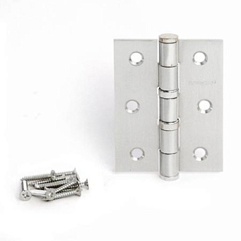 Петля АПЕКС 80*60-B2-Steel-NIS матовый хром универсальная****