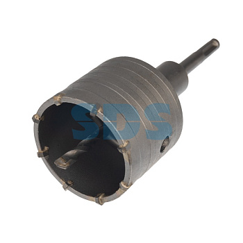 Коронка по бетону в сборе KRANZ М22х73 мм, SDS PLUS/Kr-91-0415