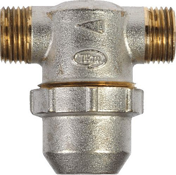 Фильтр TERMA прямой 3/4" Н-Н никель/33257