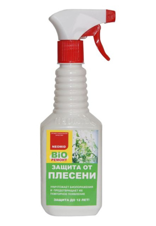 Неомид Biо ремонт (0,5 л.) готовый - средство для защиты от плесени