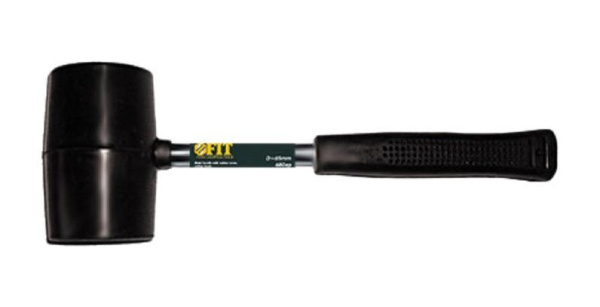 Киянка резиновая "FIT" Профи 680гр черная/45465