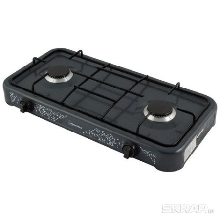 Плитка газовая Homestar HS-1202 2-х конфорочна 