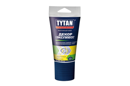 Клей TYTAN декор экспресс fix сверхбыстрый 210гр пенопласт.дерево.камень