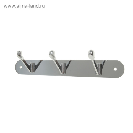 Вешалка 3 рожка хром К140