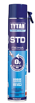 TYTAN Пена монтажная  ERGO STD 750 мл всесезонная