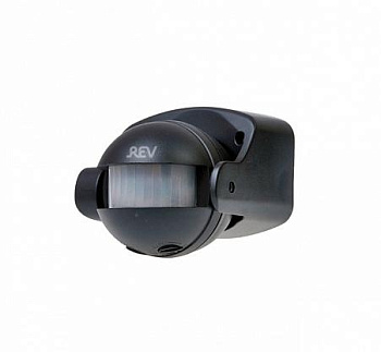 Датчик движения инфракрасный AKTION 180° ИК/черный IP44/ REV