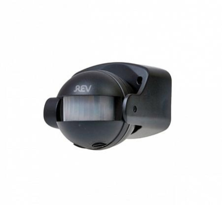 Датчик движения инфракрасный AKTION 180° ИК/черный IP44/ REV