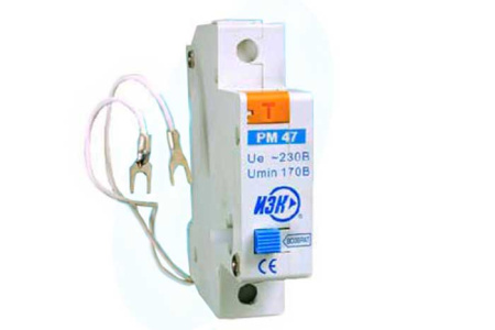 Расцепитель миним.  РМ47 на DIN-рейка ИЭК-170V***
