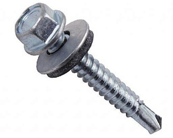 KRS 5,5*25 шуруп с буром цинк