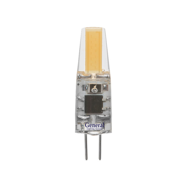 Лампа LED COB G4 7Вт/220В/2700К/теплый цвет/GENERAL
