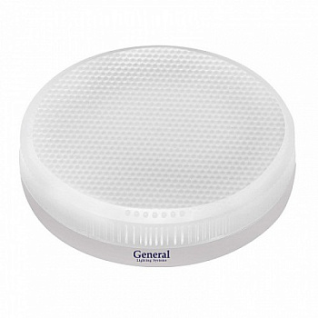 Лампа LED GX53 12W/2700К/теплый цвет/General/рассеиватель Призма