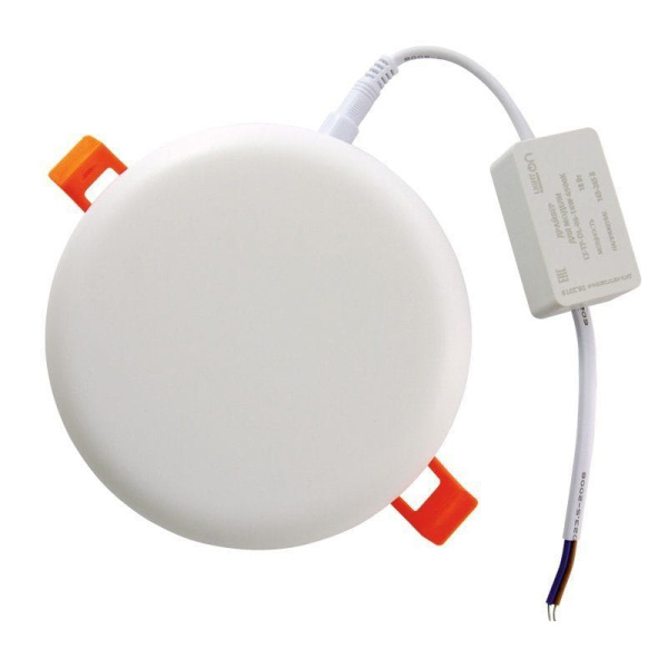 Светильник LED встроенный 18Вт /4000К 220V /120х25/ c регулируемым отверствием/GENERAL