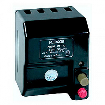 АП-50 3МТ 25А, уставка по току сраб.10 In