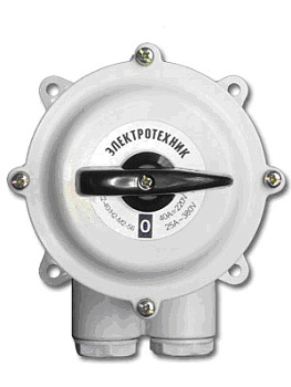 Выключатель пакетный в корпусе ВП3*16А/220V;10/380V/М1 IP-56