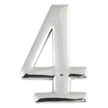 Цифра "4" хром Apecs 