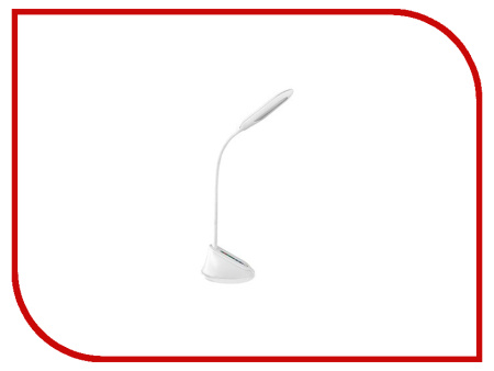 Светильник настол. KD-799 LED RGB 7Вт сенс.вкл-е белый Camelion