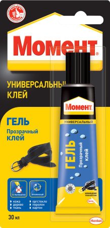 Момент Клей 30 мл гель универсальный /3005734