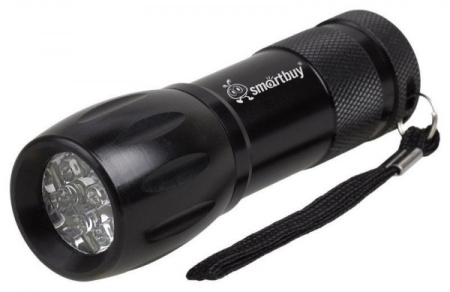 Фонарь ручной Smartbuy SBF-305-3AAA чёрный/алюминий 2 режима 3W, zoom
