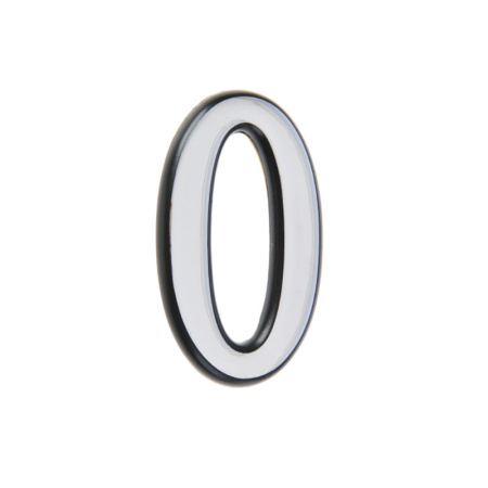 Цифра "0" Хром
