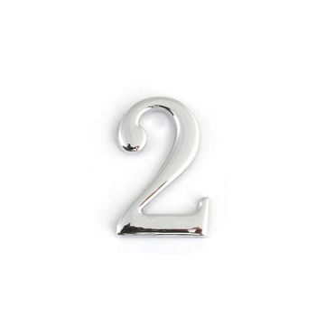Цифра "2" хром Apecs 