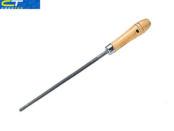 Напильник круглый, 250 мм, деревянная ручка Сибртех/16129
