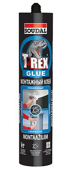 Клей SOUDAL T-REX монтажный белый 310 г