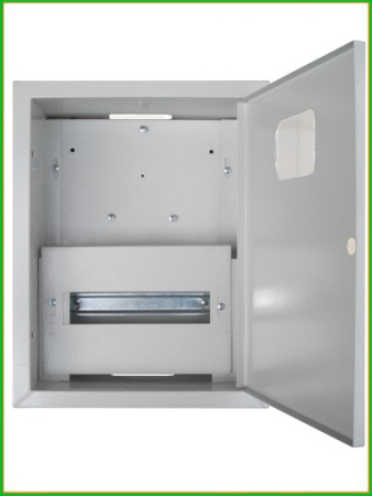 ЩРУ1в-12 Щит 1 фазный счетчик+12 автоматов скрытой установки IP31/400*300*155